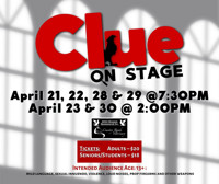 Clue On Stage show poster