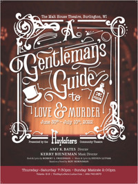 A Gentleman's Guide to Love and Murder in Milwaukee, WI Logo
