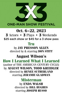 3X3 One Man Show Festival in Connecticut