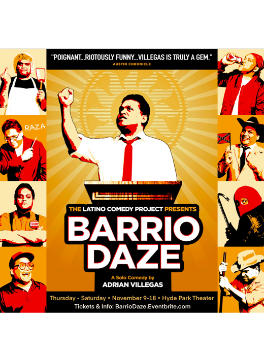 Barrio Daze show poster