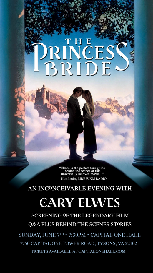 The Princess Bride: An Inconceivable Evening with Cary Elwes show poster