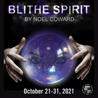 BLITHE SPIRIT show poster