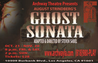 Ghost Sonata show poster