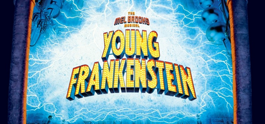 Mel Brooks' Young Frankenstein show poster