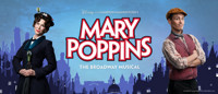 Disney's Mary Poppins in Salt Lake City Logo