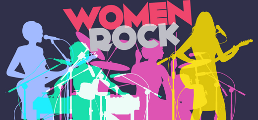 Women Rock show poster