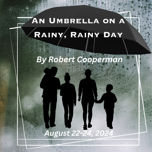 An Umbrella on a Rainy, Rainy Day in Columbus