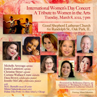 International Women's Day Concert - A Tribute to Women in the Arts in Chicago