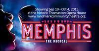 Memphis-The Musical show poster