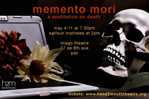 Memento Mori show poster