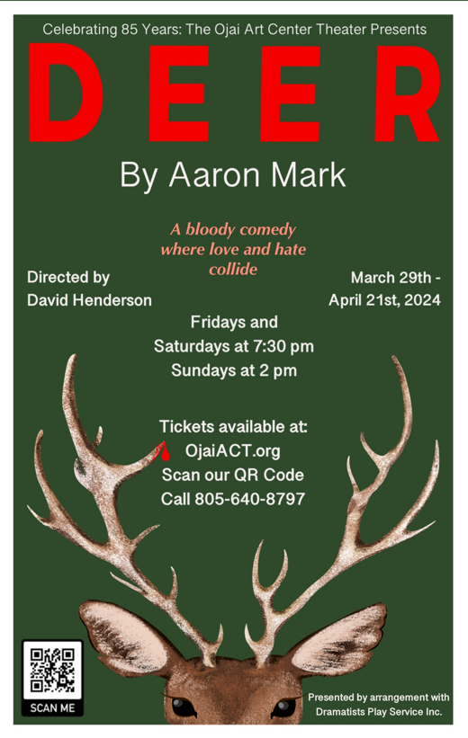 Deer show poster