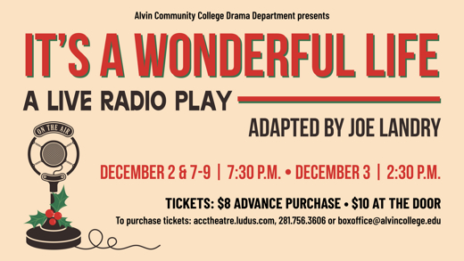 It's A Wonderful Life: A Live Radio Play in Houston