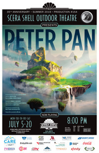 PETER PAN show poster