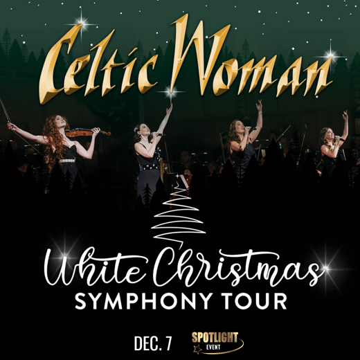 Celtic Woman: White Christmas Symphony Tour show poster