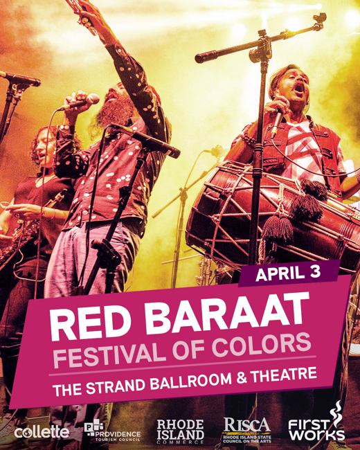 Red Baraat Festival of Colors show poster