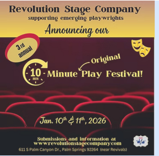 10 MINUTE PLAY FESTIVAL 