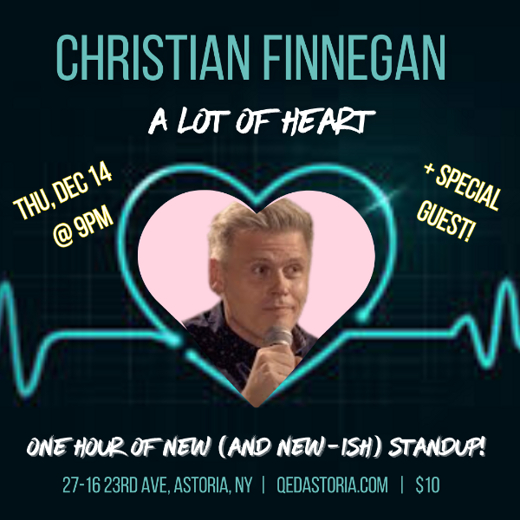 Christian Finnegan: A Lot of Heart show poster