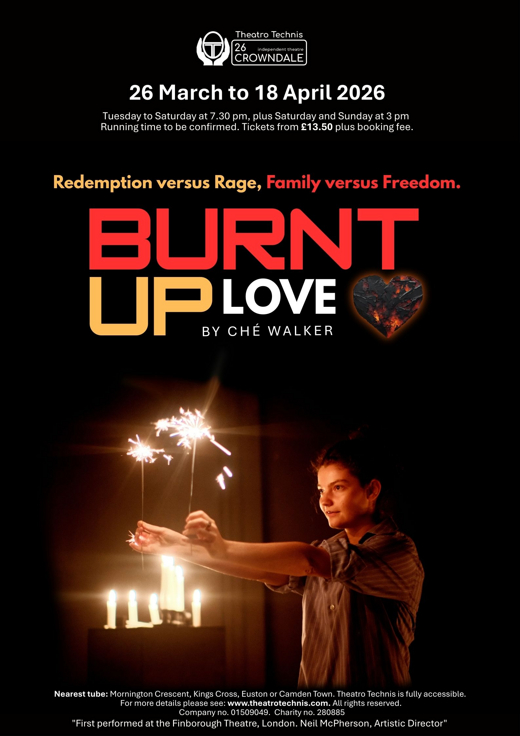 Burnt Up Love show poster