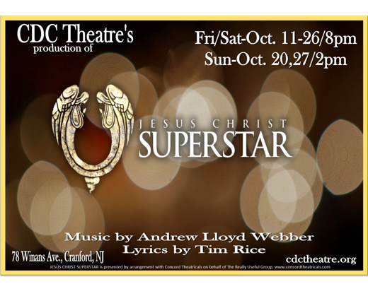 Jesus Christ Superstar show poster