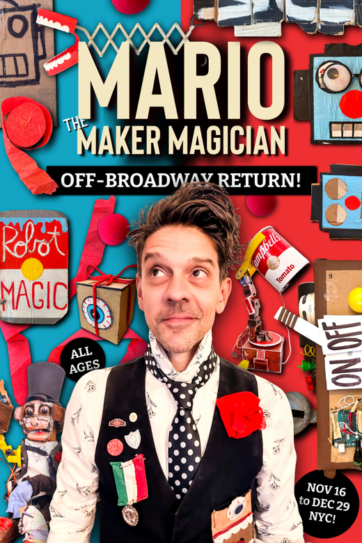 Mario the Maker Magician in Off-Off-Broadway