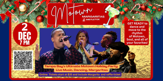  Motown Holiday Concert and Dance. (Clearwater and Tampa Bay) Fundraiser On December 02, 2025