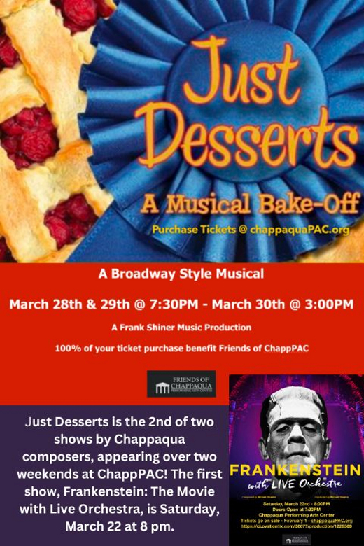 Just Desserts: A Musical Bake-Off in Rockland / Westchester