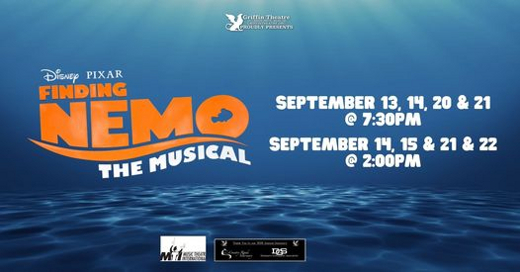 Disney's Finding Nemo Jr. the Musical show poster