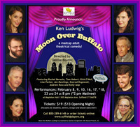 Ken Ludwig's Moon Over Buffalo show poster