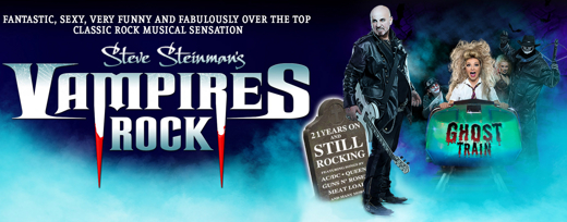 Vampires Rock show poster