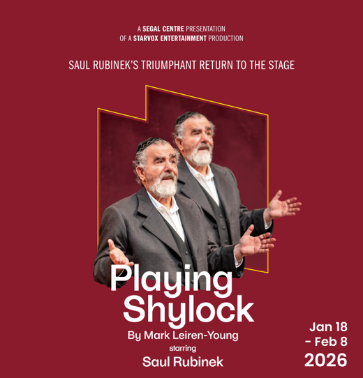 Playing Shylock show poster