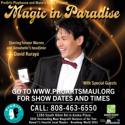 Magic in Paradise with David Kuraya