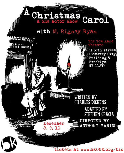 A Christmas Carol: A One Actor Show in Brooklyn