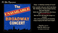 The Unavailable Broadway Concert show poster
