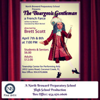 The Bourgeois Gentleman show poster