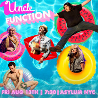 Uncle Function LIVE at Asylum NYC show poster