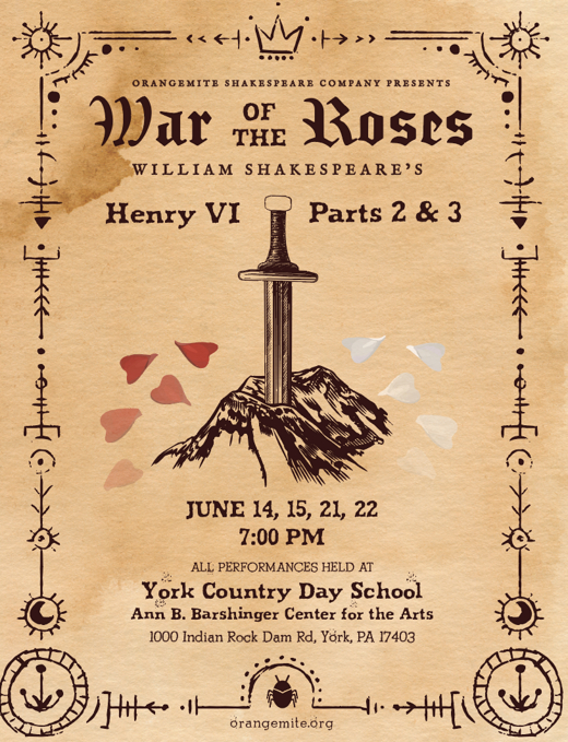 War of the Roses in Central Pennsylvania
