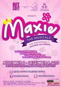MAXIE The Musicale show poster