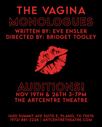 Vagina Monologues Auditions in Dallas