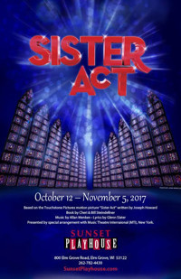 SISTER ACT show poster