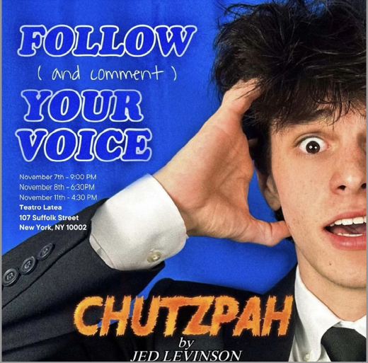 CHUTZPAH show poster