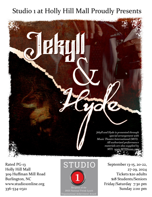 Jekyll and Hyde in Raleigh