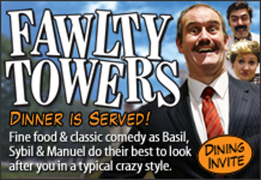 Fawlty Towers Comedy Dinner Show - 13/03/2026 and 14/03/2026 show poster