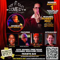 Try It Out Comedy show poster