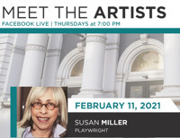 Meet the Artists with Susan Miller show poster