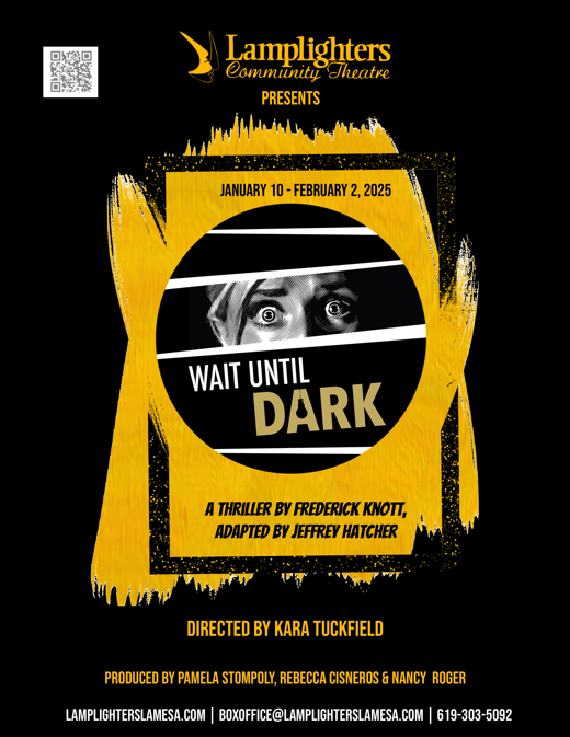 Wait Until Dark, a thriller by Frederick Knott, adapted by Jeffrey Hatcher show poster