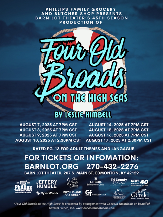 Four Old Broads on the High Seas show poster