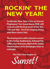 ROCKIN’ THE NEW YEAR: CONCERT & PARTY