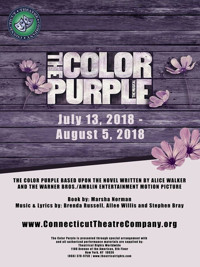 The Color purple show poster