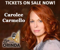 Carolee Carmello - Live At the Orinda! show poster