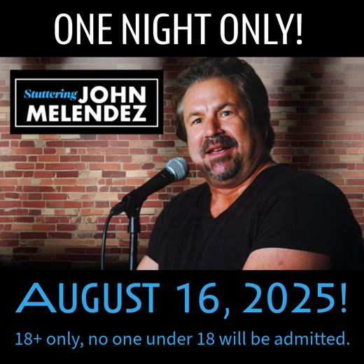 Comedian Stuttering John Melendez